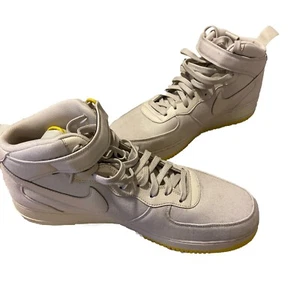 NWOB Nike Air Force 1 07 Canvas Mid Desert Sand Size 13 - Picture 1 of 7