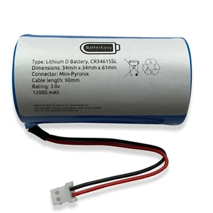 Battery for-Pyronix Enforcer Deltabell 3.0V Siren Bell Box Alarm CR34615 - Picture 1 of 1