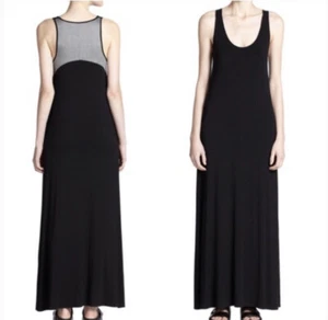 Vince Women's Chambray Back Modal Maxi Dress XS Long Dress - Picture 1 of 5