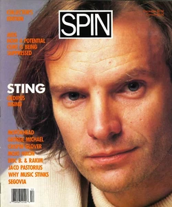 Spin Magazine December 1987 Sting Motorhead Jaco Pastorius George Michael Eric B - Picture 1 of 2