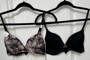 NWT Nicole Miller New York Lot Of 2 Underwire Bras Size 34C - Picture 1 of 11
