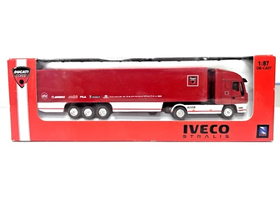 NewRay Iveco Stralis 1:87 Ducati Corse MotoGP Long Hauler Team Truck - Image 1 of 3