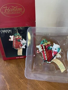 Carlton Cards Ornament Santas Hotline NIB - Picture 1 of 3