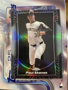 2025 Topps Chrome Paul Skenes Shadow Etch SE-9 CASE HIT SSP 1:481 Packs CY YOUNG - Picture 1 of 3