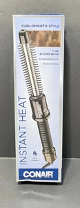 New Conair Instant Heat- 3/4 inch Styling Brush w/Turbo Heat, 25 heat settings - Picture 1 of 5