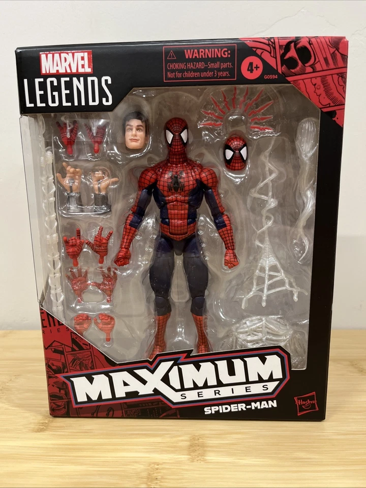 HASBRO MARVEL LEGENDS MAXIMUM SERIES SPIDER-MAN ACTION FIGURE
