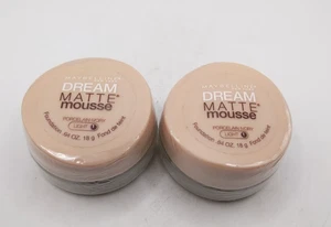 Maybelline 2er Pack Dream Matte Mousse Foundation In Porcelain Ivory 1 Light 18g - Bild 1 von 2