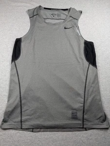 Nike Pro Combat Hypercool ärmelloses Trainingstank Herren mittelgrau Dri-Fit tailliert - Bild 1 von 8