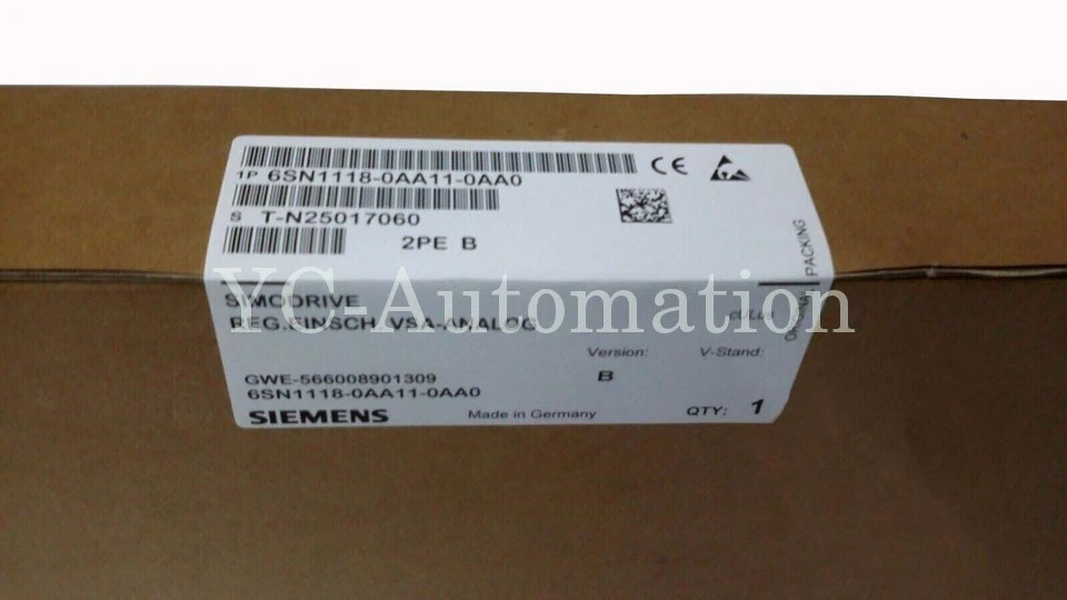 6SN1 118-0AA11-0AA0 NEW 6SN1118-0AA11-0AA0 SIMODRIVE 611-A Control Unit - Image 1 of 1