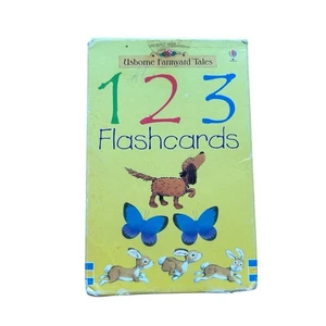 Usborne 123 Lernkarten Box Set gebraucht 2003 Vintage Lernen Mathe Homeschool - Bild 1 von 7