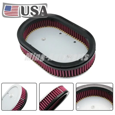 For Harley Davidson XL883C Sportster 883 Custom 2004-2009 Air Filter 29044-04 - Imagem 1 de 4