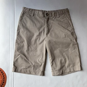 Vineyard Vines Boys Breaker Khaki Shorts Stretch Sz 16 Adjustable Waist - Picture 1 of 8