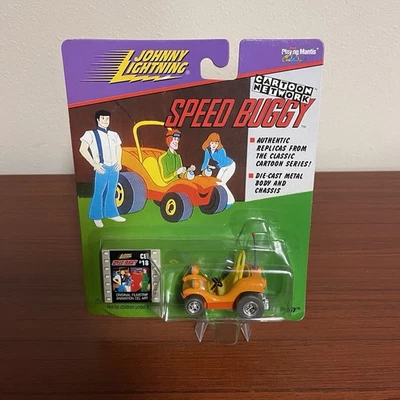 Johnny Lightning Speed Buggy Cartoon Network #151-00 Speed Buggy Cel #18 On Card - Image 1 of 4