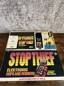 Vintage STOP THIEF Cops and Robbers Board Game.WORKS. 100% complete. Parker Bros - Picture 1 of 16