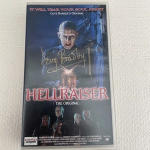 VHS Hellraiser - Autogramm - Doug Bradley - Pinhead - Bild 1 von 5