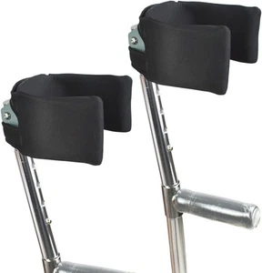 1 Pair Forearm Crutch Pads Covers Washable Crutches Accessories Soft... - Picture 1 of 7