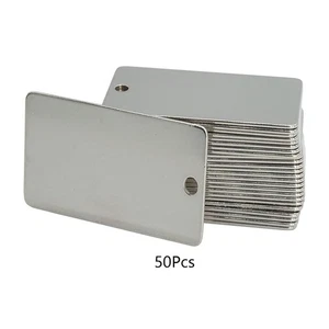 Long Lasting Aluminum Plant Tags Sturdy Metal Garden Labels 1 8 x 3 15 - Picture 1 of 12