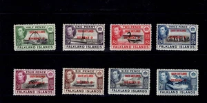 Falkland Islands Dependencies: 1944 South Shetland Overprint, MNH set - Picture 1 of 2