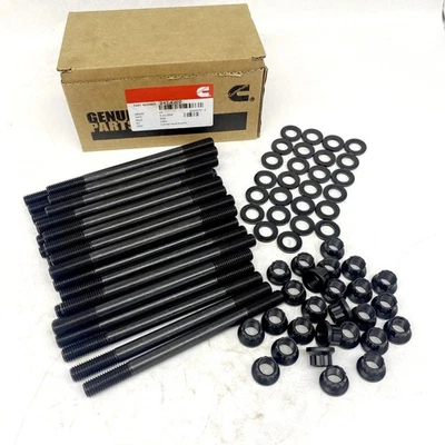 Head Stud Kit For 1998.5-2020 Dodge RAM 5.9L 6.7L Cummins Diesel 24V 247-4202 Foto 1 de 4