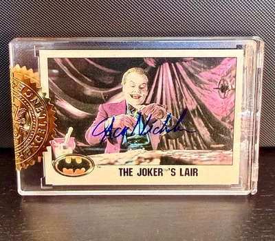 JACK NICHOLSON - The Joker - Batman - Autograph Trading Card / Autogramm  - Bild 1 von 2