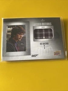 Ben Whishaw Materiał wiązany BM7 James Bond Villains & Henchmen Górny pokład - Zdjęcie 1 z 2