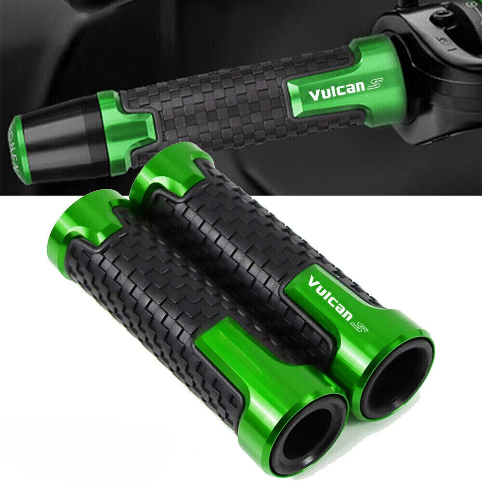 motorcycle CNC Grips Handle bar Handlebar for Kawasaki Vulcan S 650 VulcanS Foto 1 de 4