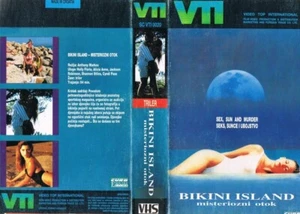 BIKINI ISLAND (1991) HOLLY FLORIA - ALICIA ANNE - ANTHONY MARKES - CROATIAN VHS - Picture 1 of 1