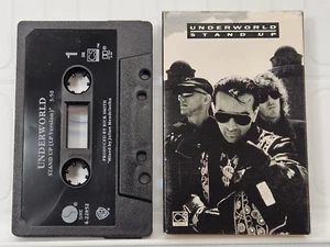UNDERWORLD - STAND UP (Cassette Single, 1989, Sire) 22852-4 - Picture 1 of 2
