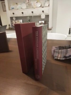 Folio Society. The English Language. (2006) 21 Illustrations. Slipcase. Unread - Image 1 of 2