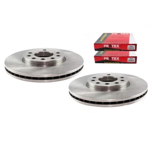 Protex Front Disc Rotor for Saab 9-3 9-5 900 Aero Linear 1992-2008 DR825 x 2 - Picture 1 of 3