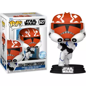 332ND COMPANY TROOPER EXCLUSIVE FUNKO POP STAR WARS CLONE WARS #627 PRE ORDER - Picture 1 of 1