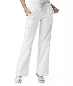 Scrub pant WonderWink style 5214 in White size Medium - Picture 1 of 1