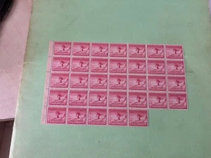 US #716 Stamp  Block of 33-- MNH  - Picture 1 of 3