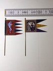 2x 25mm 28mm Dark Age Viking  And Saxon Banner / Flag Special Offer