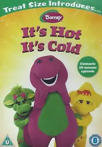 Barney Its Hot Its Cold (UK Region 2 DVD) - Brand New & Sealed - Foto 1 di 1