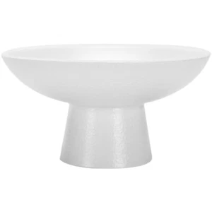 Fruit Basket for Kitchen Large Decorative Bowl Tray Holder Bowls White Ceramic - Picture 1 of 12
