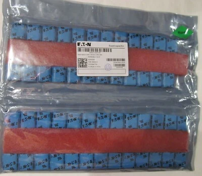 PACK DE 50 NUEVOS CONDENSADORES EATON PM-5R0V155-R SUPERCONDENSADOR POWERSTOR Foto 1 de 2