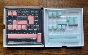 Osume Keycaps—Mochi Accent Keys Vanilla Blue Strawberry Pink Cherry Profile - Afbeelding 1 van 2