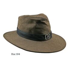 Mossy Oak Stiff Brim And Crown Waxed Canvas Safari Hat Size XL - Hat194