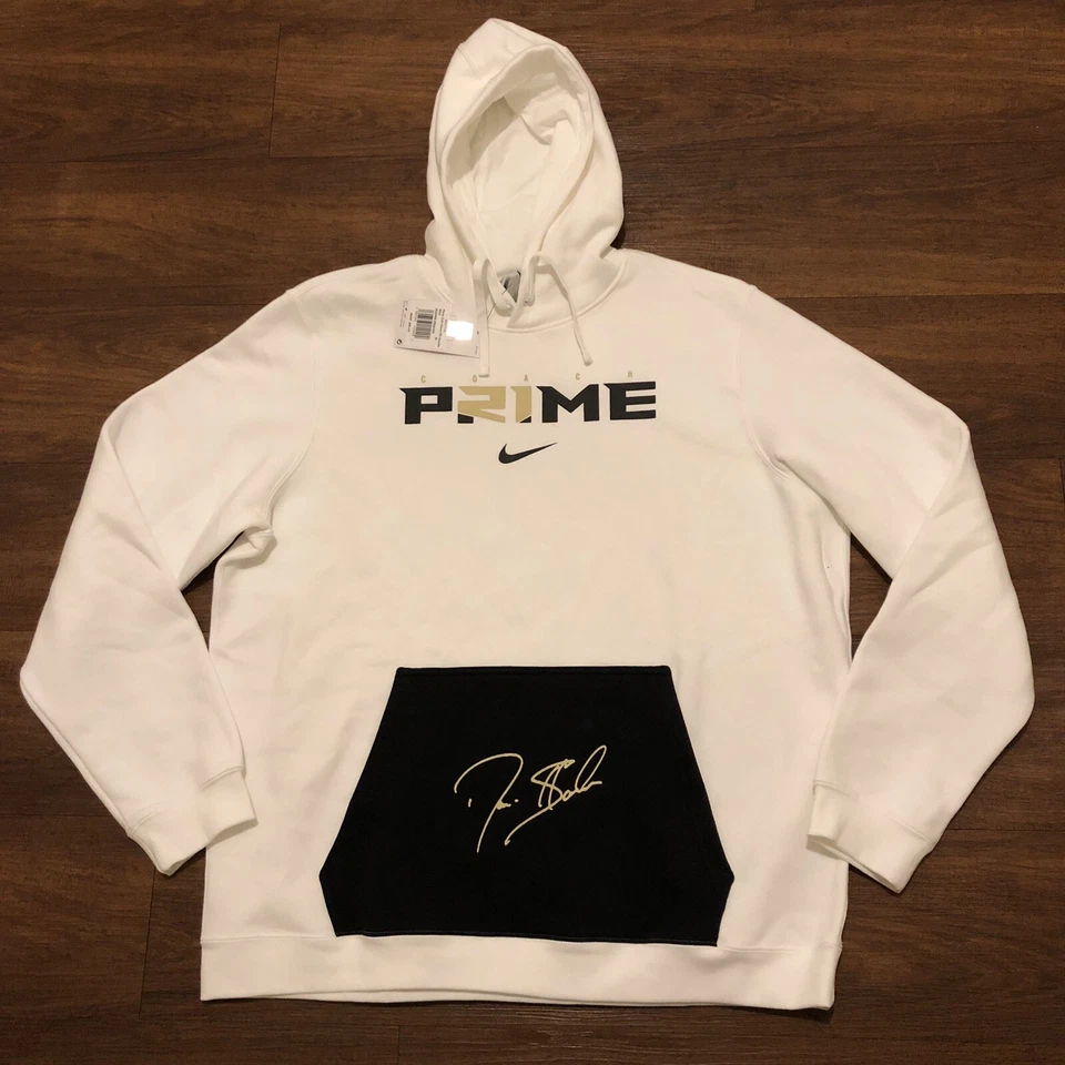 Nike Men's Coach Prime Deion Sanders 2.0 Club Fleece Pullover Hoodie XL