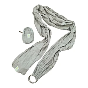 Lille Baby Ring Sling Tragetuch 100% Leinen grau - gebraucht - Bild 1 von 13