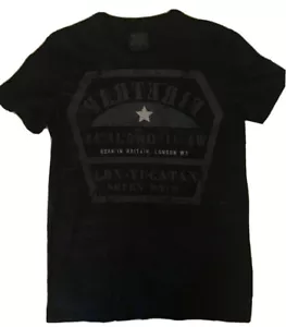 FIRETRAP BLACK T-SHIRT SIZE S - Picture 1 of 6