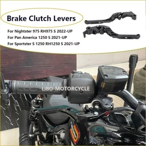For Harley Nightster 975 RH975 S 2022 2024 Brake Clutch Levers CNC Handlebar Kit - Picture 1 of 11