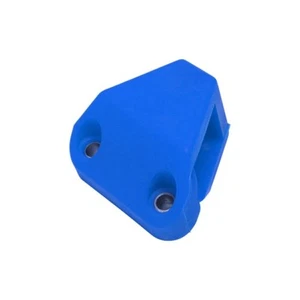 Apico Trials Motor Bike Motorcycle Chain Tensioner Pad Angled Blue - Picture 1 of 1