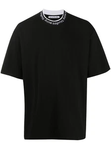 ACNE STUDIOS NAVID LOGO JACQUARD T-SHIRT SIZE XL - Picture 1 of 6