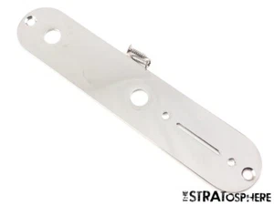 Fender Standard Telecaster Tele, CONTROL PLATE, Part, - Chrome - Picture 1 of 1