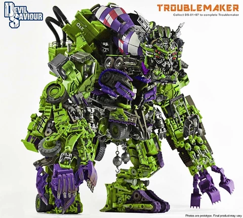 Devil Saviour Devastator DS-01G DS-02G DS-03G DS-04G DS05 DS-06G DS07G in stock Cover
