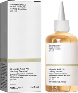 Glycolic Acid 7% Toning Solution 100ml | Improve Blemish & Acne | BB 3/21/27 - Picture 1 of 7