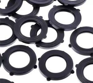 Garden Hose Washer Gasket Rubber Seal Fits All Standard 3/4 Inch Garden Hose Fit - Picture 1 of 4