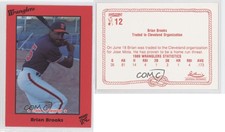 1989 Rock's Dugout Wichita Wranglers Update Set Brian Brooks #12